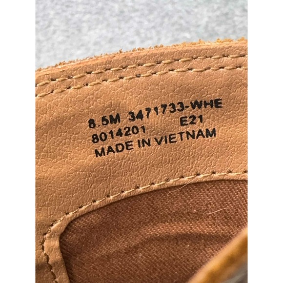 Frye Judith Bootie Brown Leather Women's Size 8.5 Zip Ankle Boot Side Zip - Picture 9 of 9